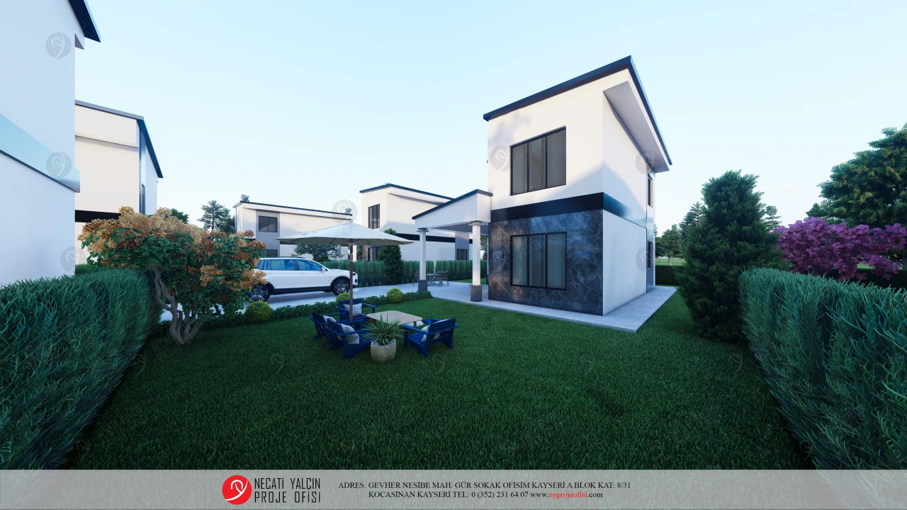 HACILAR AŞAĞI MAH. 300 m2 ARSALI 2,5+1 SATILIK VİLLA
