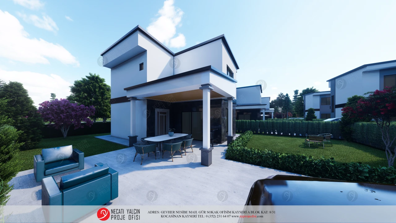 HACILAR AŞAĞI MAH. 300 m2 ARSALI 2,5+1 SATILIK VİLLA